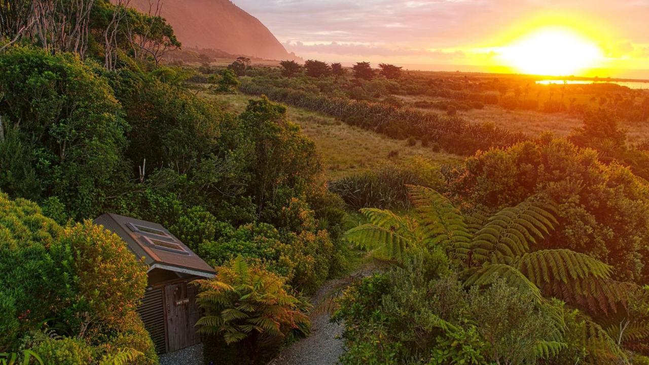 Paparoa Beach Hideaway With Hot Tub باريتاون المظهر الخارجي الصورة